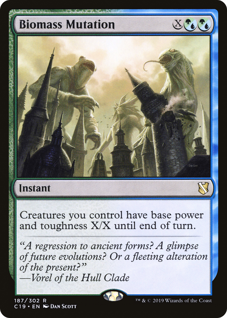 Biomass Mutation (C19-187) [Commander 2019]