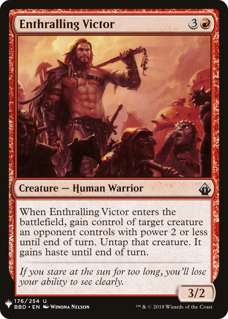 Enthralling Victor (LIST-BBD-176) [The List]