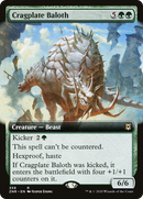Cragplate Baloth (Extended Art) (ZNR-359) [Zendikar Rising] Foil