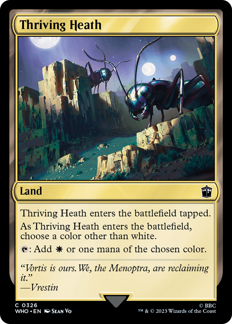 Thriving Heath (WHO-326) [Doctor Who]