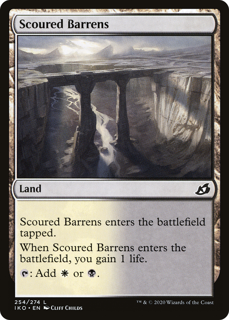 Scoured Barrens (IKO-254) [Ikoria: Lair of Behemoths]