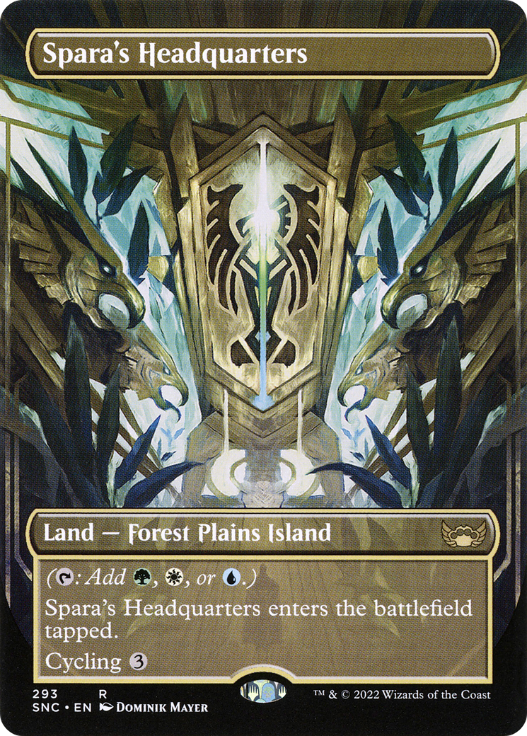 Spara's Headquarters (SNC-293) [Streets of New Capenna] (Borderless) Foil