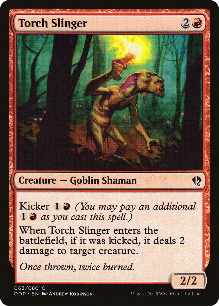 Torch Slinger (DDP-063) [Duel Decks: Zendikar vs. Eldrazi]