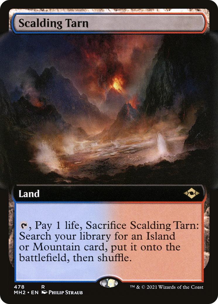 Scalding Tarn (MH2-478) [Modern Horizons 2]: (Extended Art) Foil