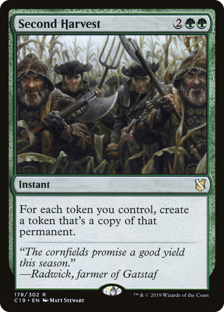 Second Harvest (C19-178) [Commander 2019]