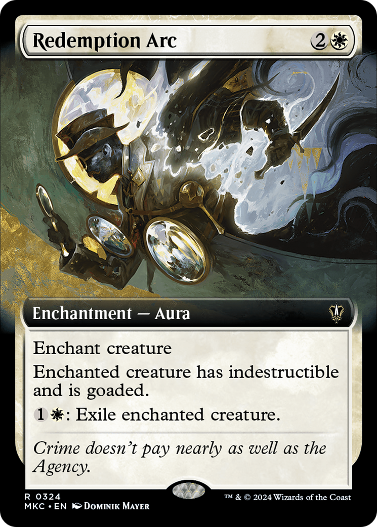 Redemption Arc (MKC-324) [Murders at Karlov Manor Commander]: (Extended Art)