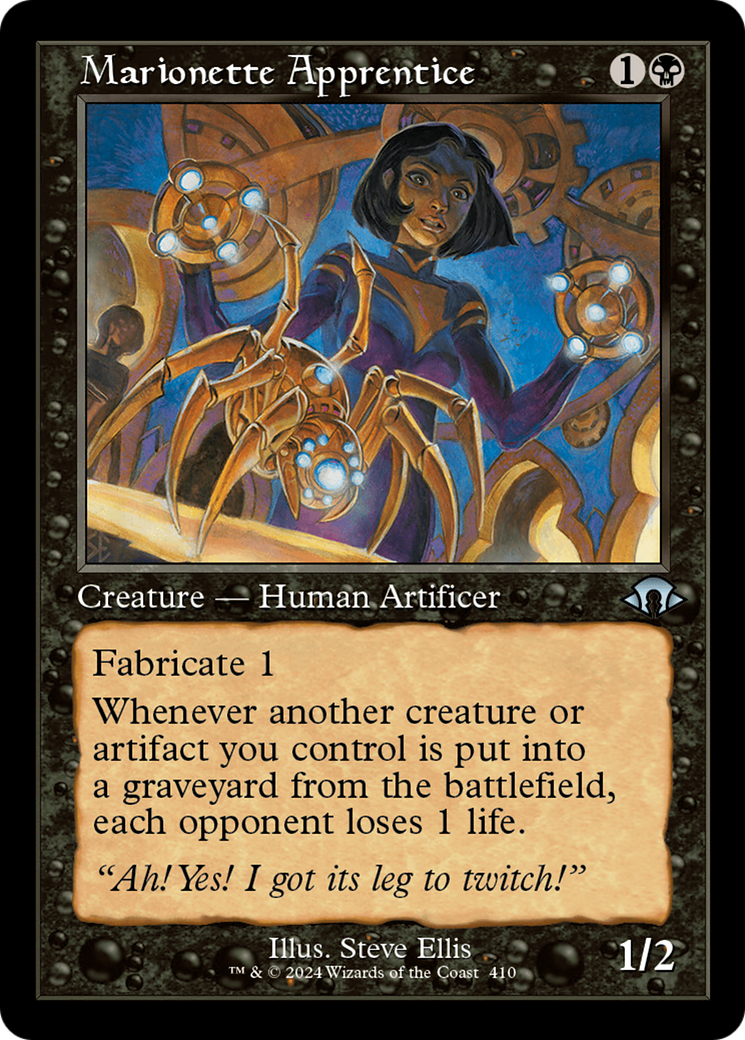 Marionette Apprentice (MH3-410) [Modern Horizons 3] Foil