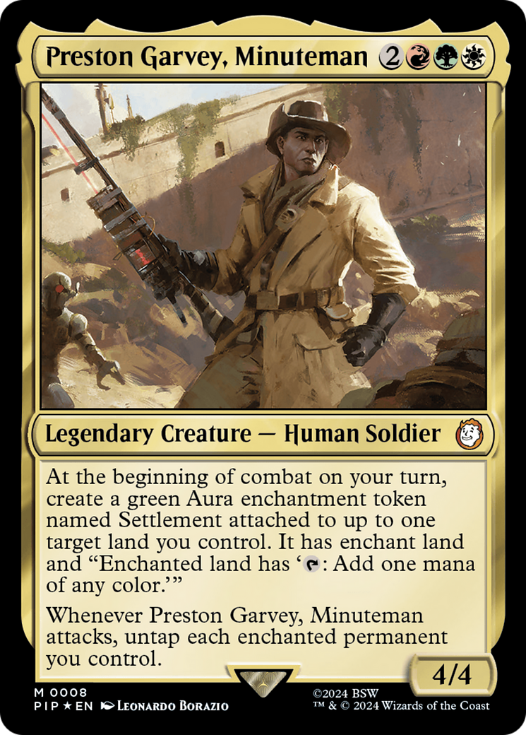 Preston Garvey, Minuteman (PIP-008) [Fallout] Foil