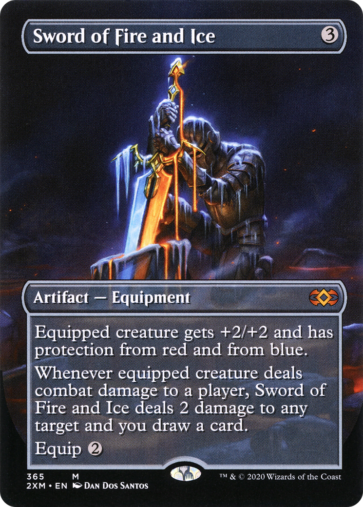 Sword of Fire and Ice (Borderless) (2XM-365) (Borderless) [Double Masters]