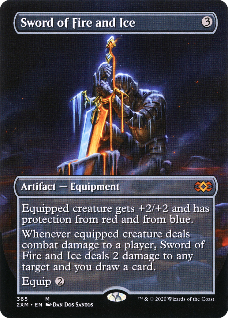 Sword of Fire and Ice (2XM-365) [Double Masters] (Borderless)