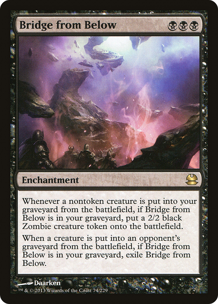 Bridge from Below (MMA-074) [Modern Masters] Foil