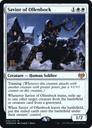 Savior of Ollenbock (PRE-034) [Innistrad: Crimson Vow Promos] Foil