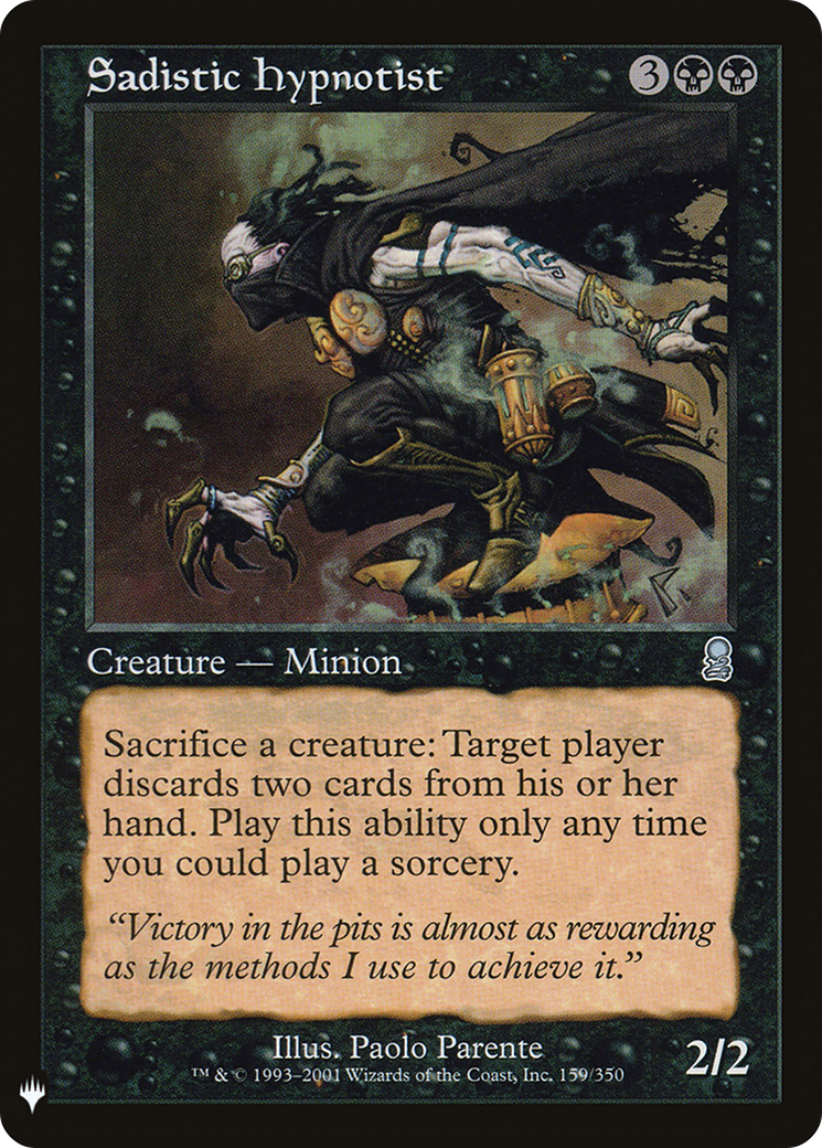 Sadistic Hypnotist (LIST-ODY-159) [The List]