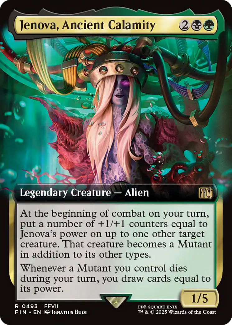 Jenova, Ancient Calamity (Extended Art) (FIN-493) [FINAL FANTASY]: (Extended Art)