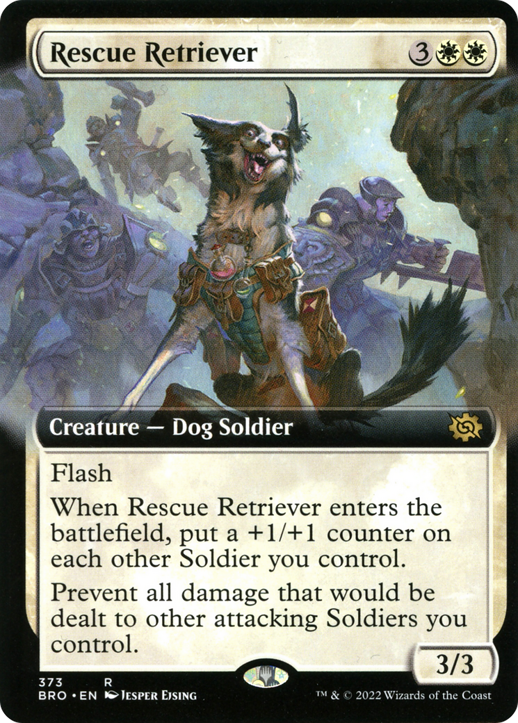 Rescue Retriever (Extended Art) (BRO-373) [The Brothers' War]