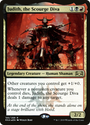 Judith, the Scourge Diva (PRE-185S) [Ravnica Allegiance Promos] Foil
