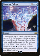 Memory Deluge (PPMID-62P) [Promo Pack: Innistrad: Midnight Hunt Promos]