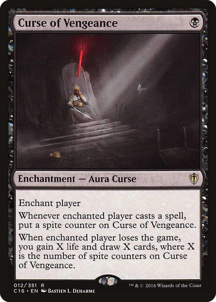 Curse of Vengeance (C16-012) [Commander 2016]