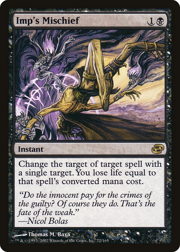 Imp's Mischief (PLC-072) [Planar Chaos] Foil