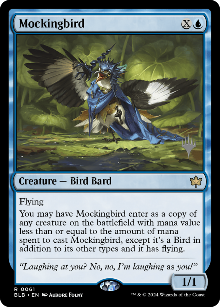 Mockingbird (PPBLB-61P) [Bloomburrow Promos]
