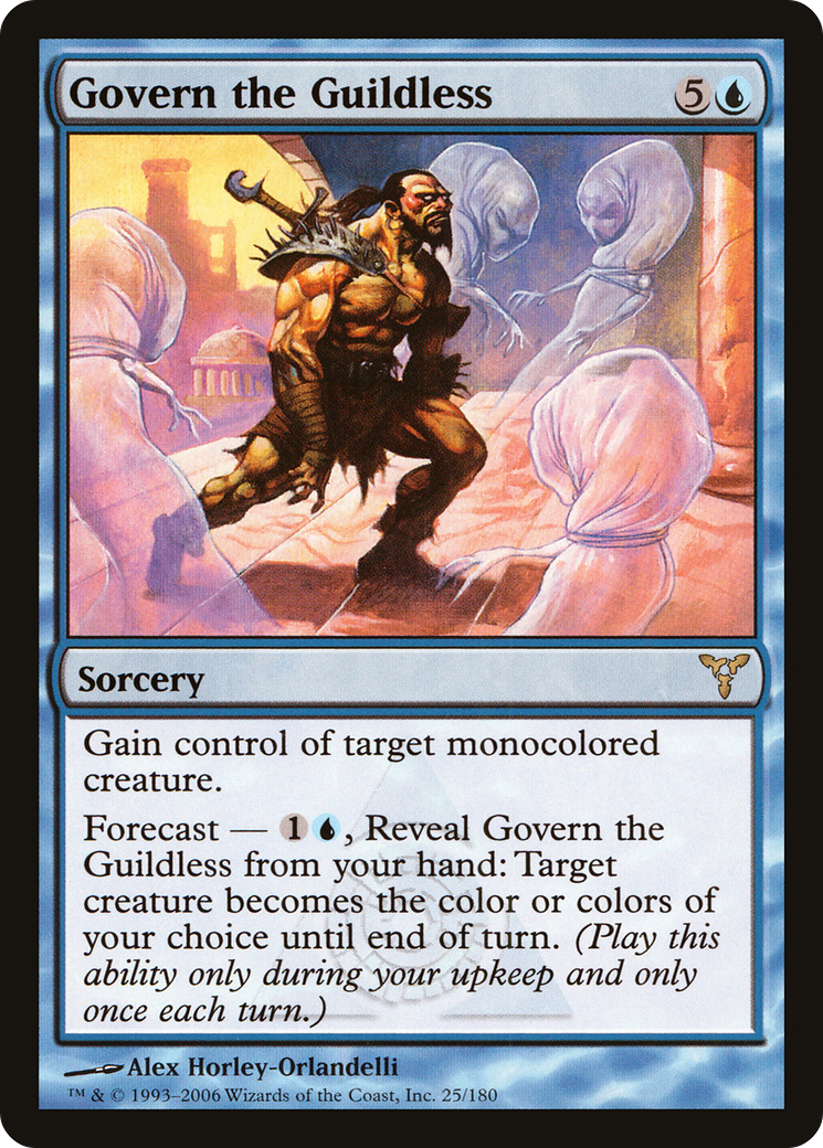Govern the Guildless (DIS-025) [Dissension] Foil