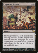 Plague of Vermin (SHM-073) [Shadowmoor] Foil