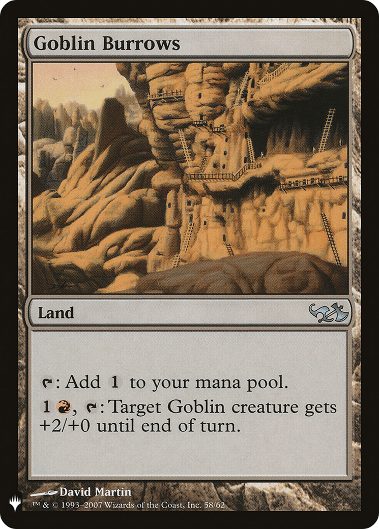 Goblin Burrows (LIST-DD1-58) [The List]