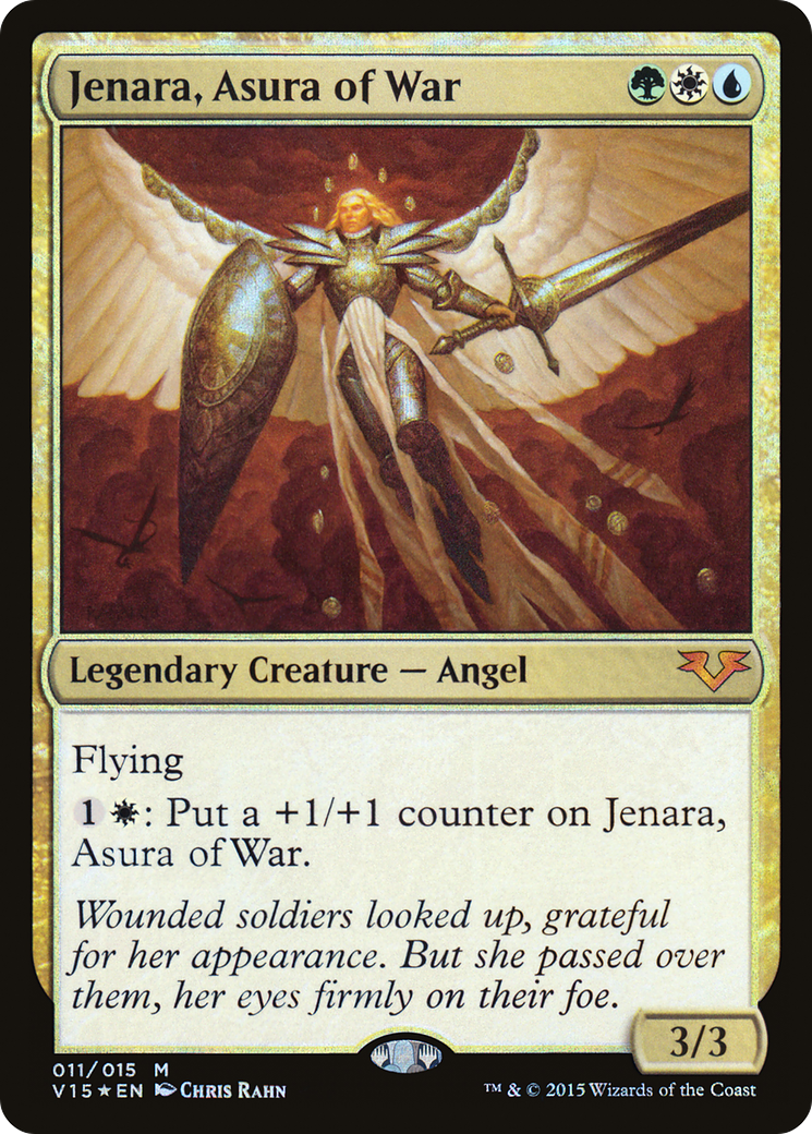 Jenara, Asura of War (V15-011) [From the Vault: Angels] Foil