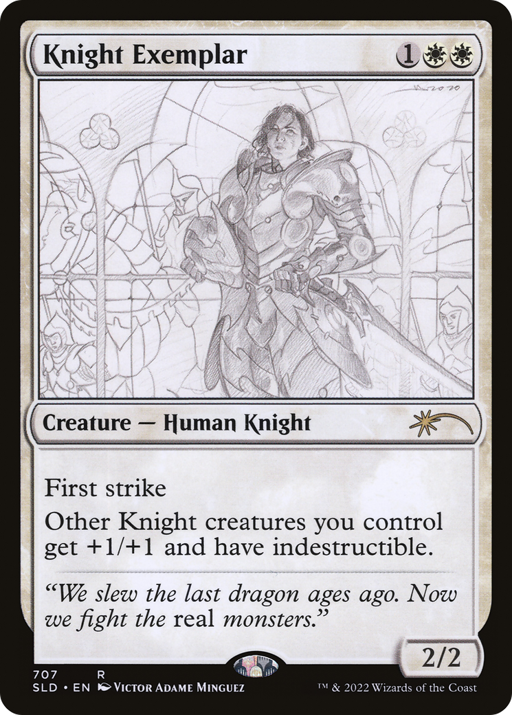 Knight Exemplar (SLD-707) [Secret Lair Drop]