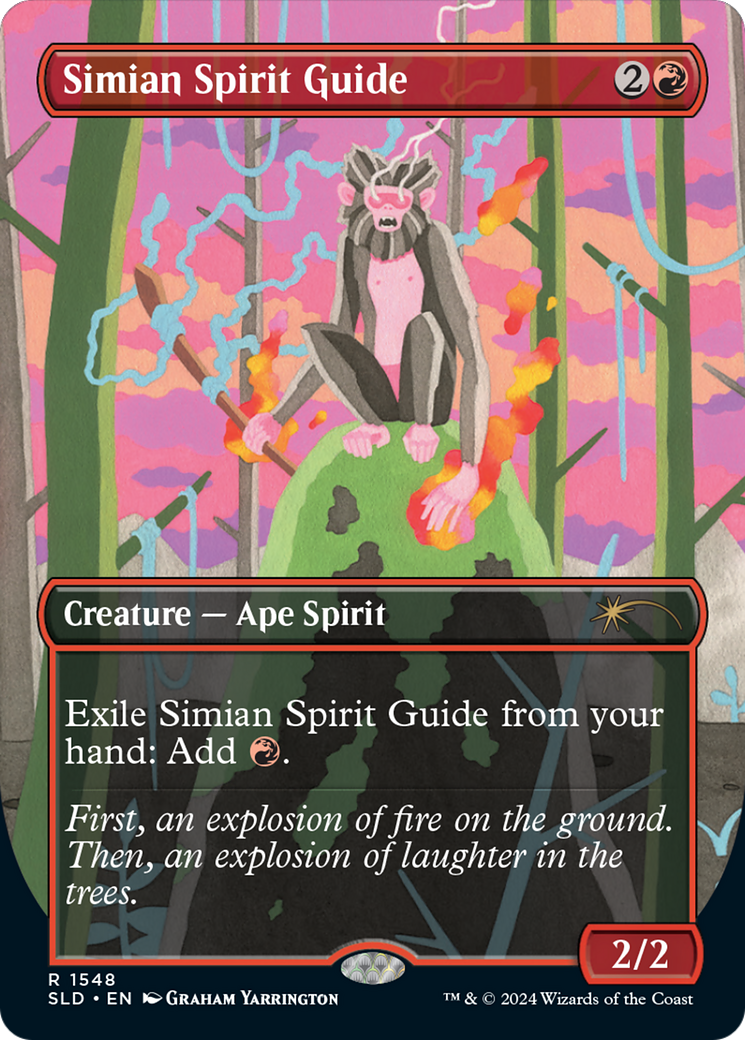 Simian Spirit Guide (SLD-1548) [Secret Lair Drop] (Borderless)