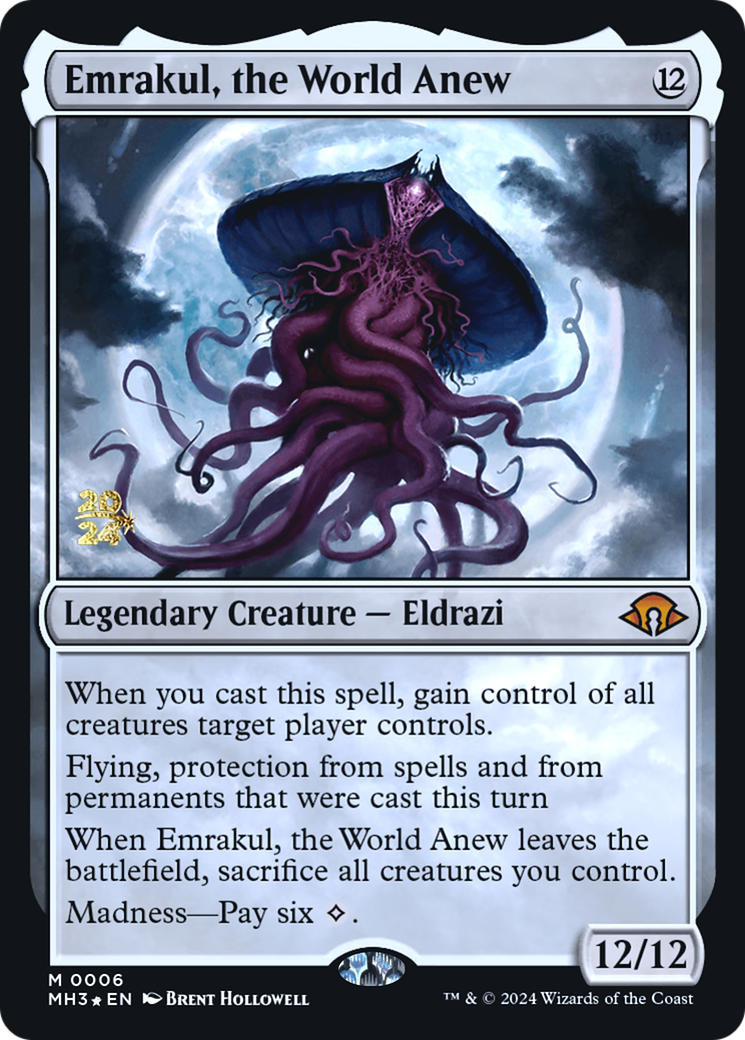 Emrakul, the World Anew (PRE-06S) [Modern Horizons 3 Promos] Foil