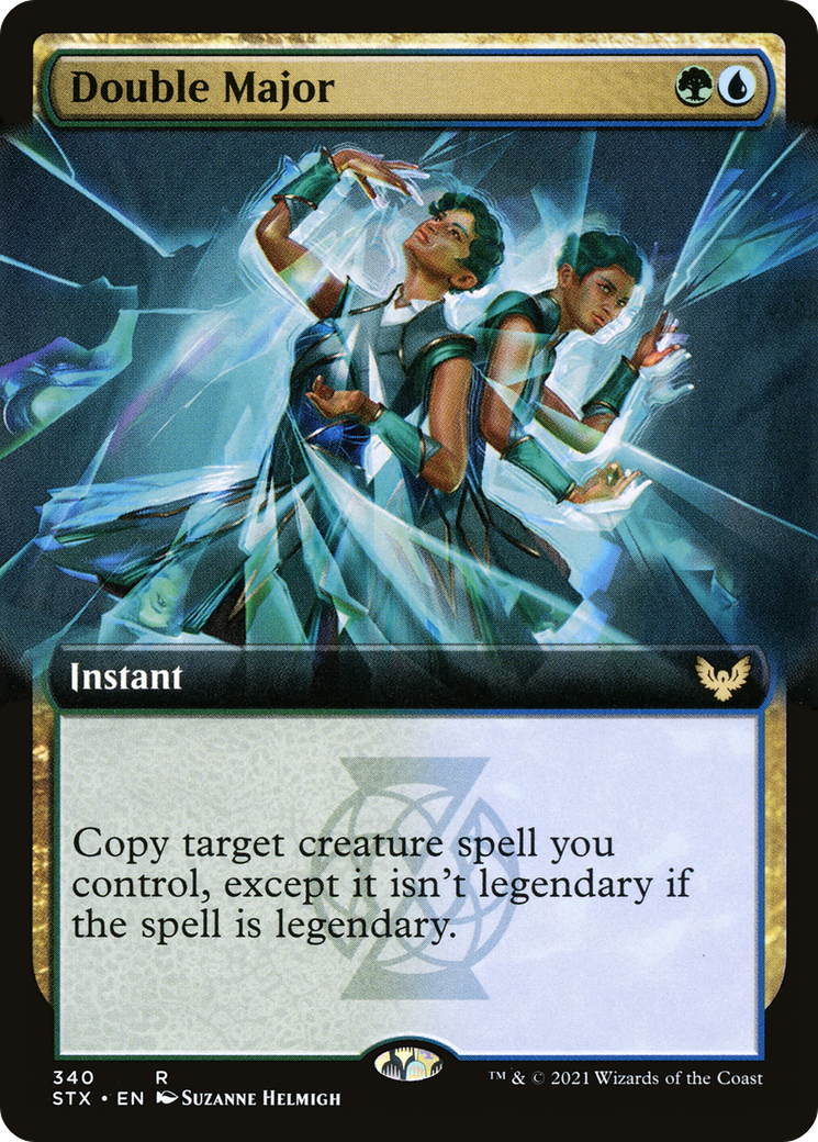 Double Major (Extended Art) (STX-340) [Strixhaven: School of Mages]