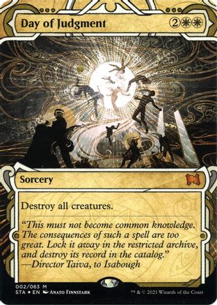 Day of Judgment (Foil Etched) (STA-02E) [Strixhaven Mystical Archive] (Borderless) Foil