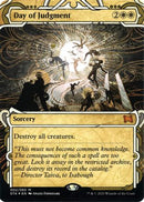 Day of Judgment (Foil Etched) (STA-002) (Borderless) [Strixhaven Mystical Archive] Foil