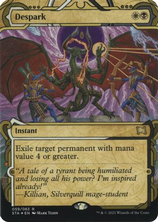 Despark (Foil Etched) (STA-059) (Borderless) [Strixhaven Mystical Archive] Foil