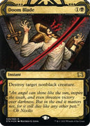 Doom Blade (Foil Etched) (STA-028) (Borderless) [Strixhaven Mystical Archive] Foil