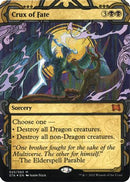 Crux of Fate (Foil Etched) (STA-025) (Borderless) [Strixhaven Mystical Archive] Foil