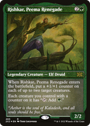 Rishkar, Peema Renegade (Foil Etched) (2X2-465) [Double Masters 2022] Foil