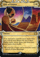 Gift of Estates (Foil Etched) (STA-006) (Borderless) [Strixhaven Mystical Archive] Foil