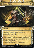 Mana Tithe (Foil Etched) (STA-008) (Borderless) [Strixhaven Mystical Archive] Foil