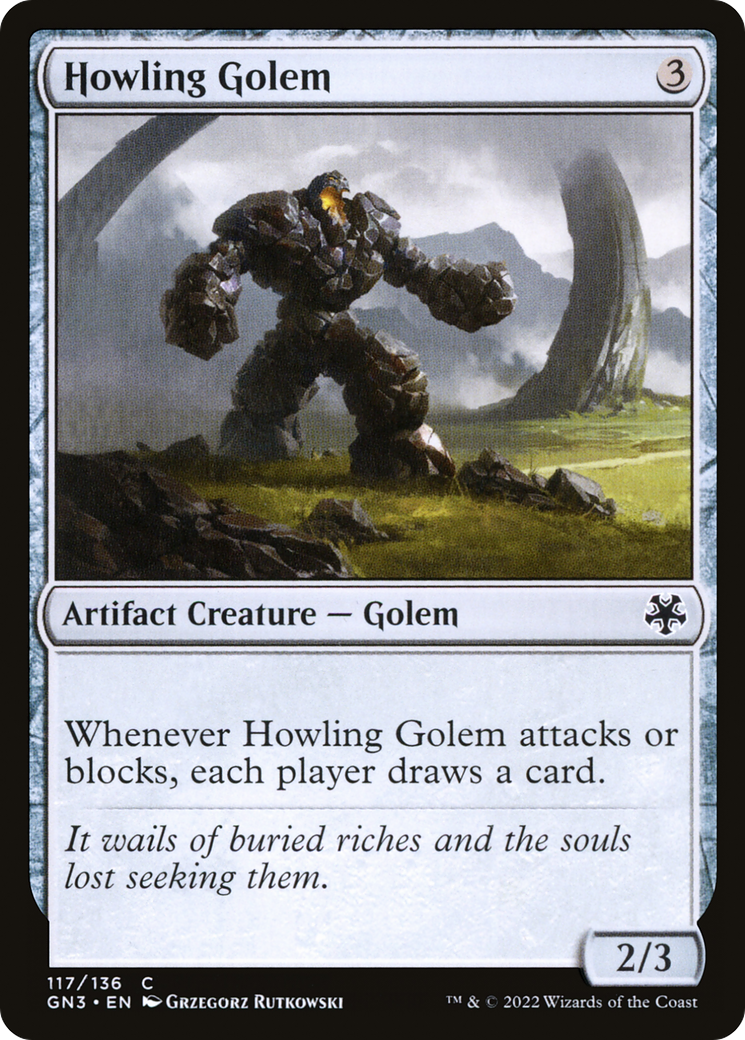Howling Golem (GN3-117) [Game Night: Free-for-All]