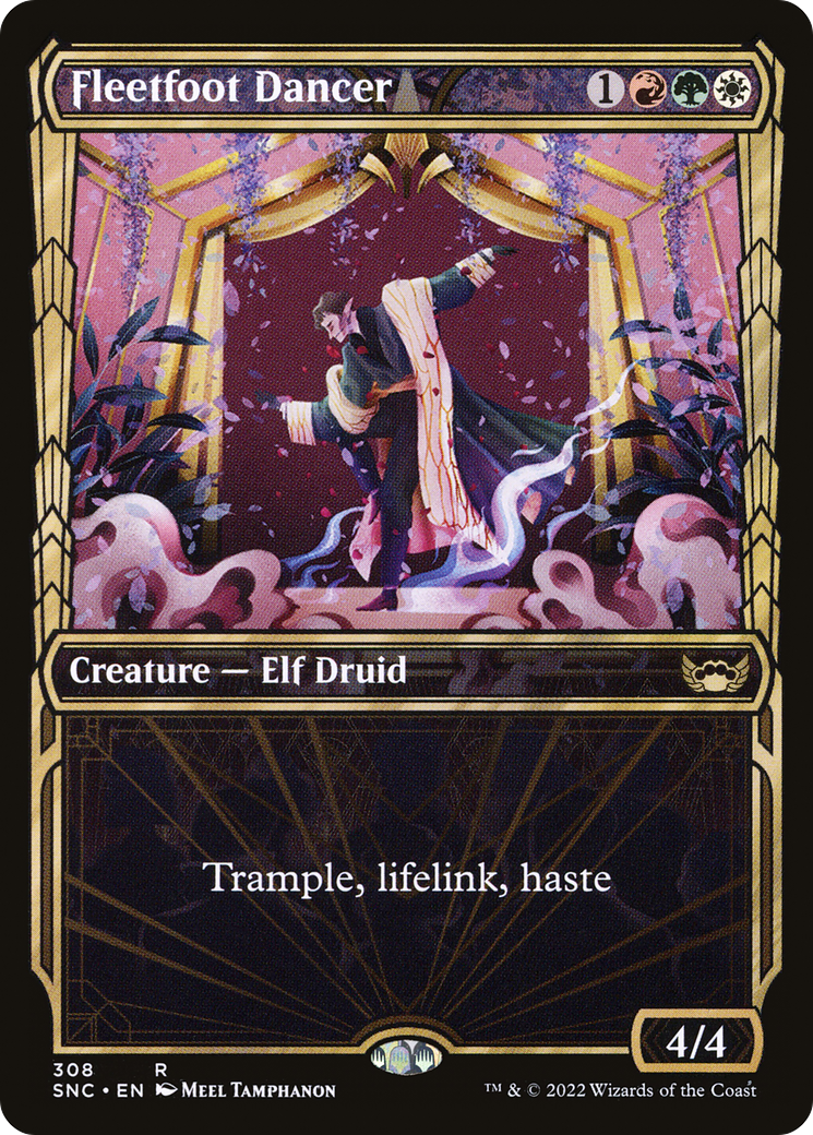 Fleetfoot Dancer (SNC-308) [Streets of New Capenna]: (Showcase)