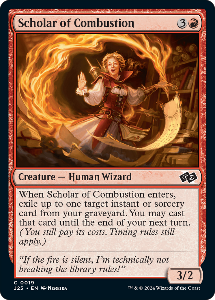 Scholar of Combustion (J25-019) [Foundations Jumpstart]