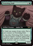 Twitching Doll (BABP-417) [Duskmourn: House of Horror]: (Extended Art) Foil