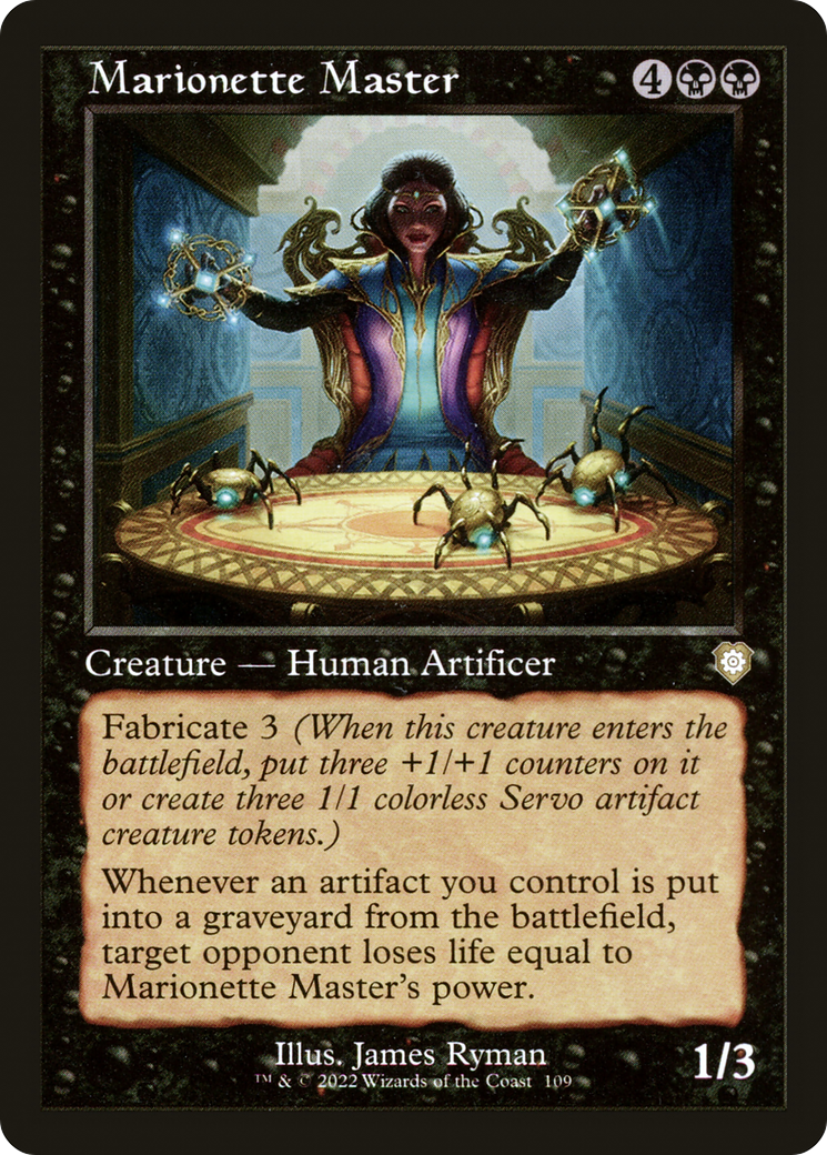 Marionette Master (Retro Frame) (BRC-109) [The Brothers' War Commander]