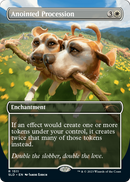Anointed Procession (SLD-1511) (Borderless) [Secret Lair Drop] Foil