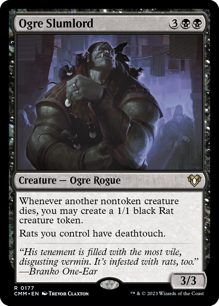 Ogre Slumlord (CMM-177) [Commander Masters]