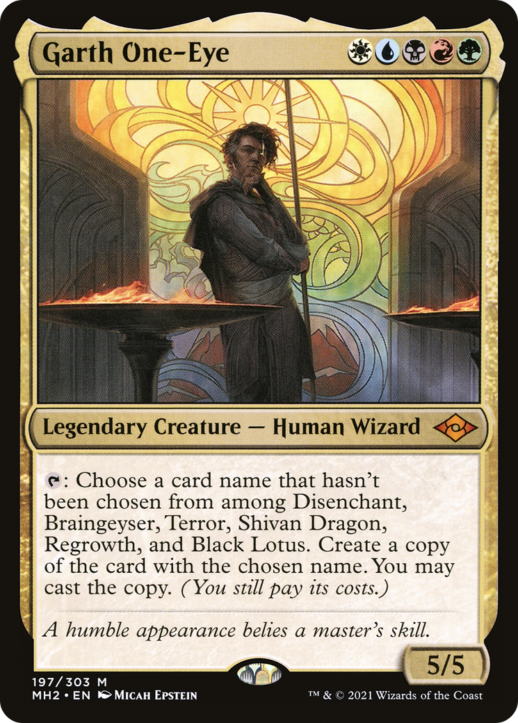 Garth One-Eye (MH2-197) [Modern Horizons 2]