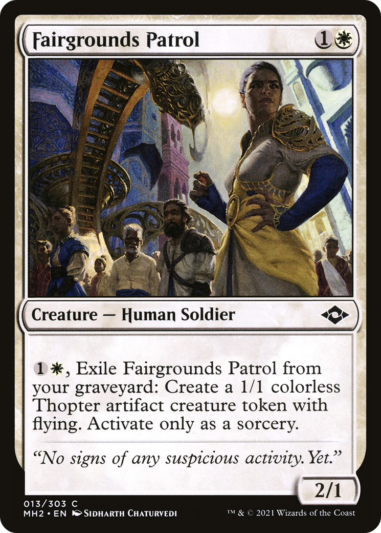 Fairgrounds Patrol (MH2-013) [Modern Horizons 2] Foil