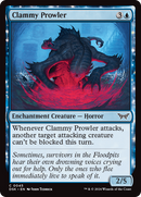 Clammy Prowler (DSK-045) [Duskmourn: House of Horror]: (enchantment)